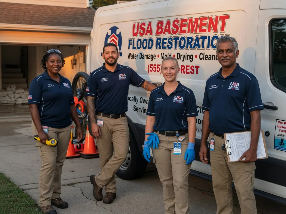 Basement Flood Cleanup company in California, MD